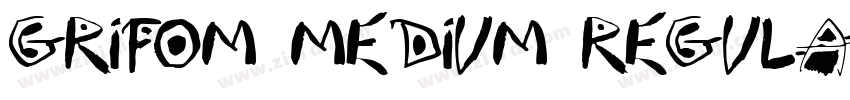 GrifoM Medium Regula字体转换